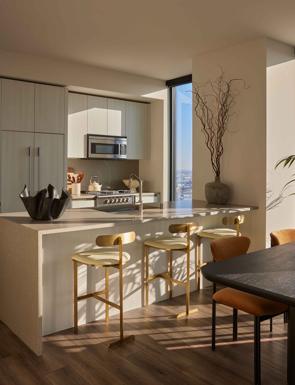 kitchen of unit model