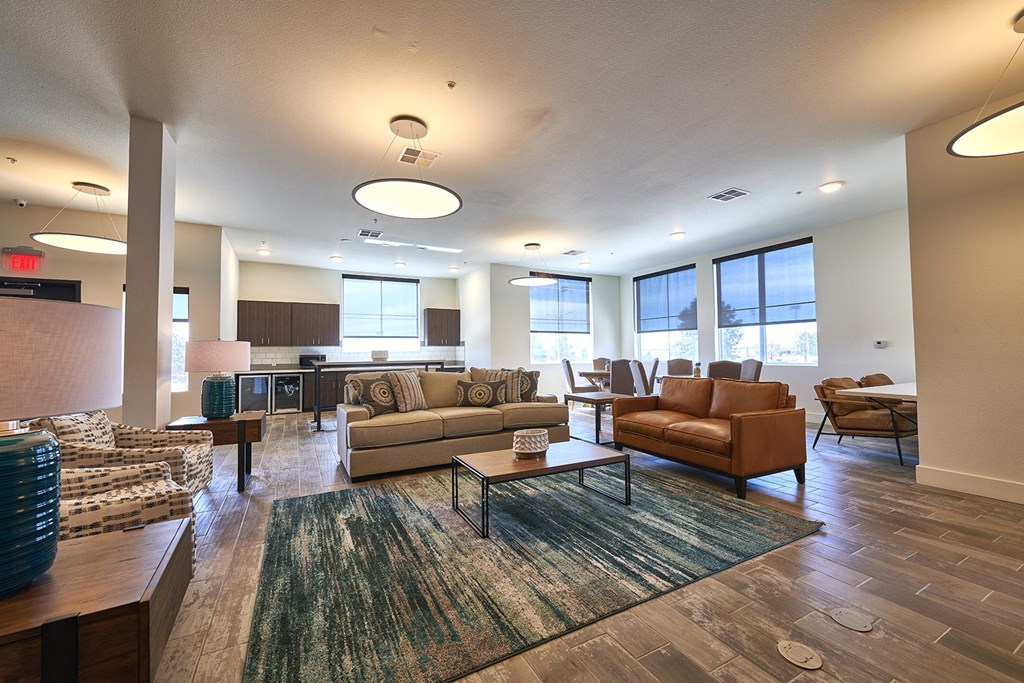 Clubhouse seating area  at Alpine Vista, Colorado Springs