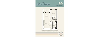 a floor plan of a bedroom apartment