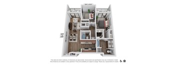 dry creek Floor Plan at Alvista Nine Mile, Asheville, NC
