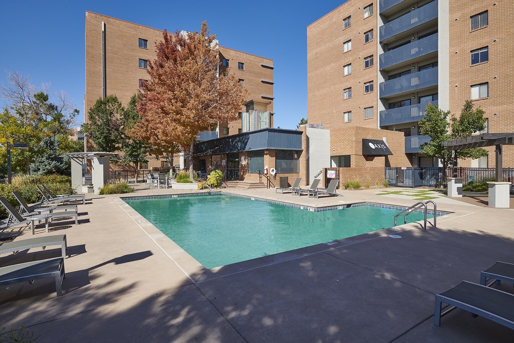 pool at Alvista Nine Mile, Asheville North Carolina
