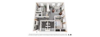 Two bedroom Two bathroom