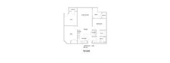 Aniston Floor Plan at 644 City Station, Salt Lake City, Utah