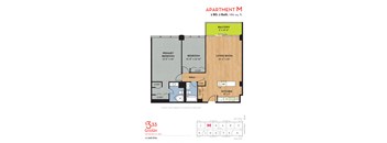 M two bedroom two bathroom