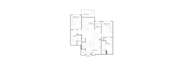 bedroom floor plan | the mansions on the park