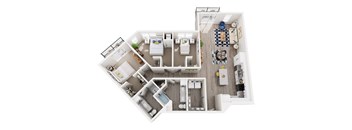bedroom floor plan  the residences atmask