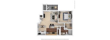 Juniper Floor Plan at Arbor Heights, Tigard, 97224