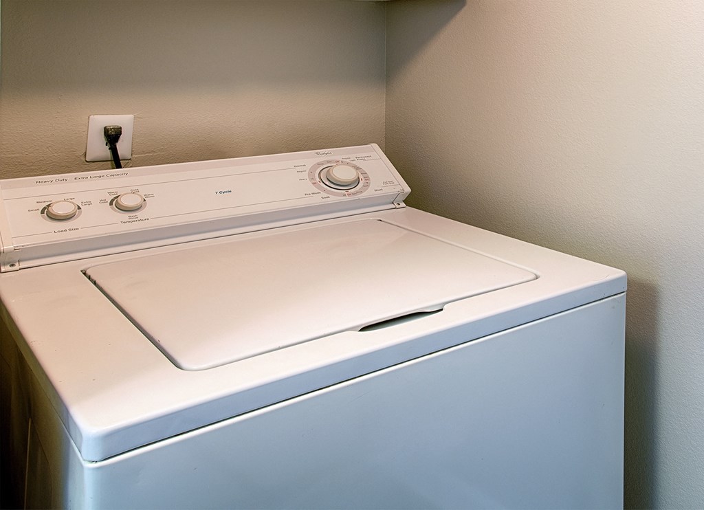 washer and dryer