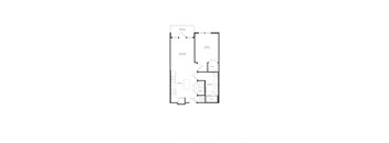 A black and white floor plan of a house with labeled rooms.