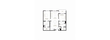 floor plan of an apartment
