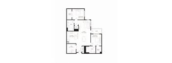 floor plan of an apartment