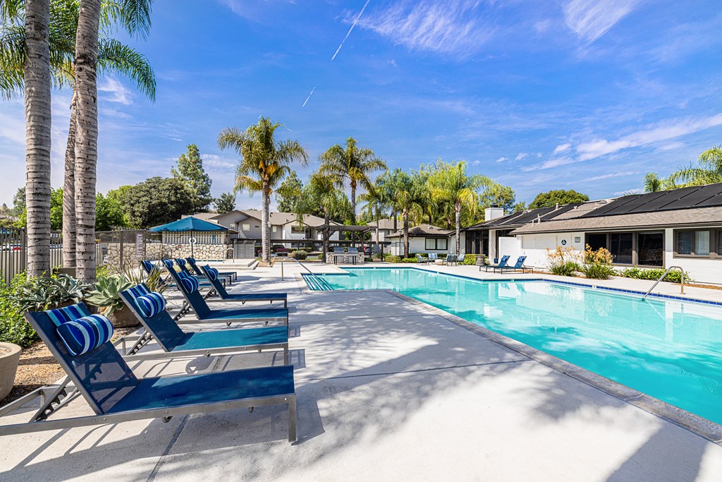 Pool at the Ashton Apartments