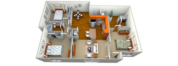 Cobalt Floor Plan at Westmount at Ashwood, Atlanta