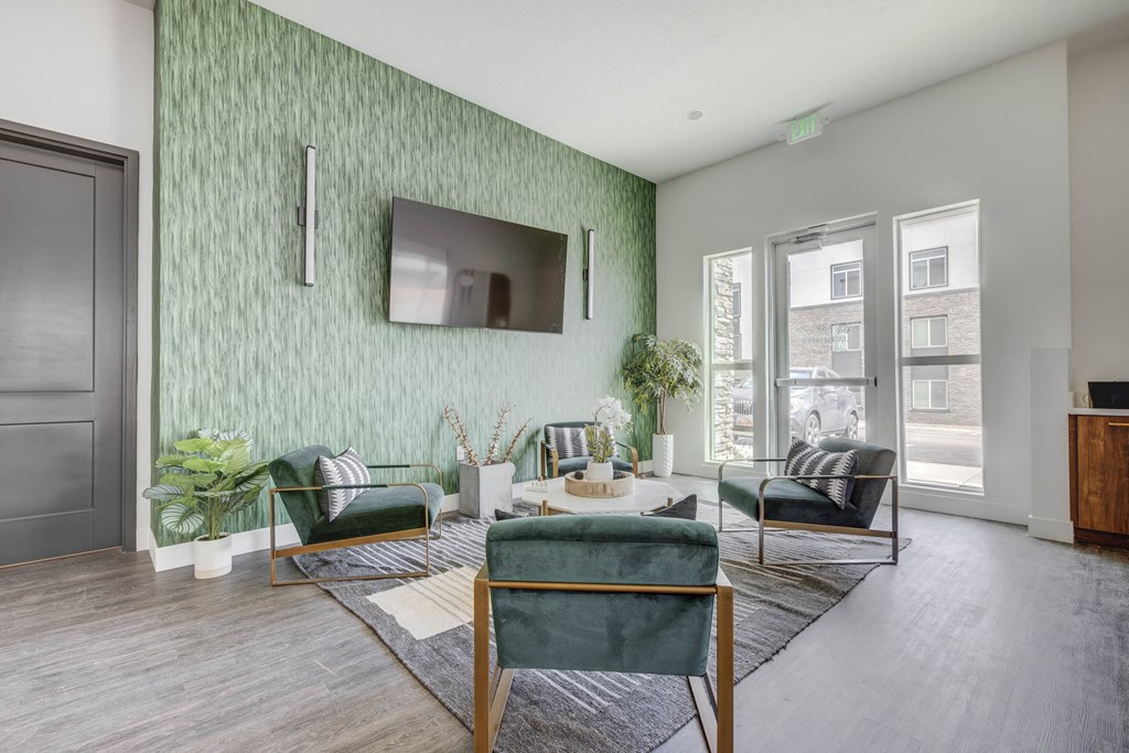 Living Room at Aspire Apartment Homes, Washington, 84780