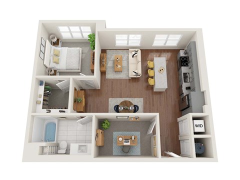 Aster Floor Plan at PARK40, Colorado, 80023
