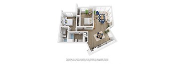 C2 floor plan at Aston at Gateway, El Monte