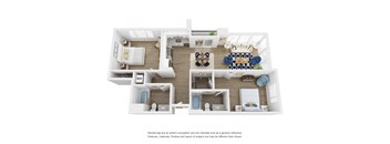 E1 floor plan at Aston at Gateway, El Monte, 91731