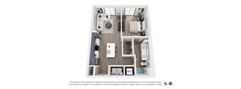 A13 bedroom floorplan