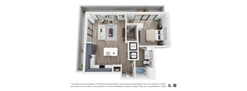 A17 bedroom floorplan