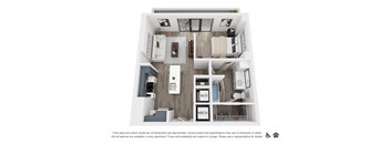 bedroom floor plan | apartments in pittsburgh pa | the alden