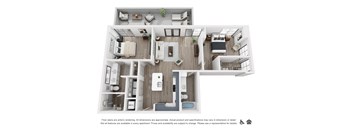 B10-B bedroom floorplan
