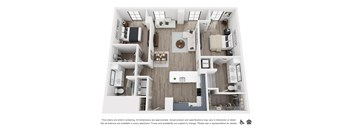B14 bedroom floorplan