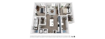 B6 bedroom floorplan