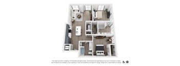 B7 bedroom floorplan