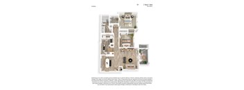 Two Bedroom One Bath Premium B1