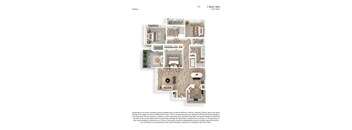 Three Bedroom Two Bath Premium C1