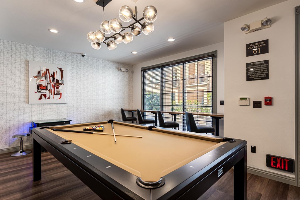 pool table