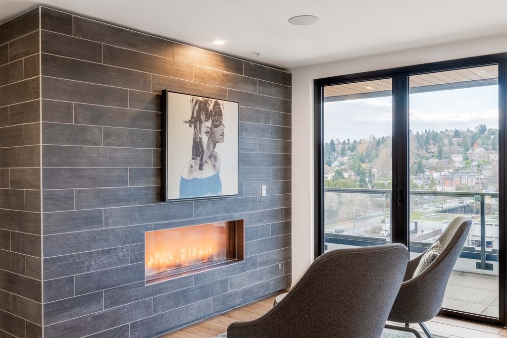 Fireplace Lounge at Axle, Seattle, WA