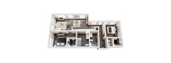 A4 Floor Plan at Axle, Seattle