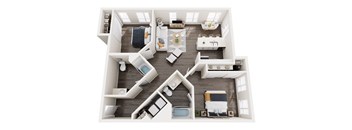 B6 Floor Plan at Axle, Washington