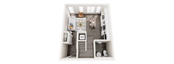 B7 Floor Plan at Axle, Seattle, WA