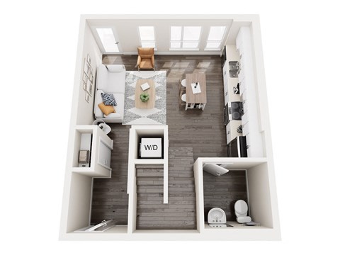 B7 Floor Plan at Axle, Seattle, WA