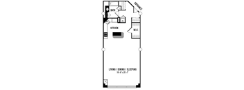 floor plan photo of theosophical society
