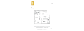 A floor plan for a property at 398 West Valley Boulevard in San Gabriel, CA.