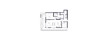 a floor plan of a house