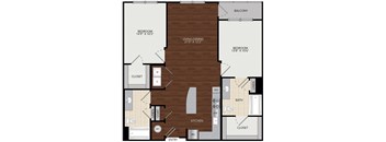 Two Bedroom Two Bathroom