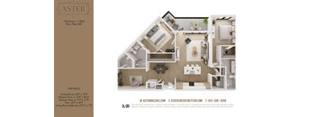 a floor plan of a 2100 sq ft apartment