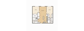 this is a floor plan of a 2100 sq ft home
