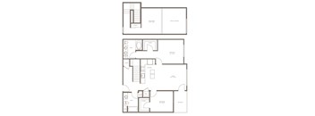 B1L Floor Plan at The Adeline, Glendale California