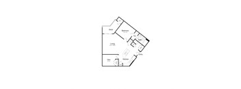 bedroom floor plan | the commons at canal winchester