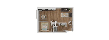 One Bedroom Unit