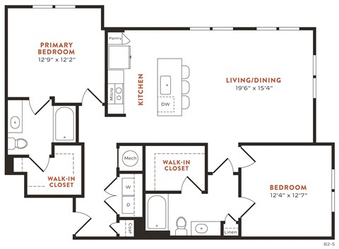 a floor plan of a house with a bedroom and a living room