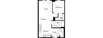 B2A one bedroom one bathroom