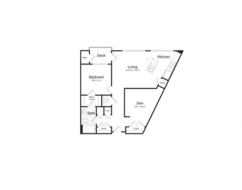 bedroom floor plan | the commons at canal winchester