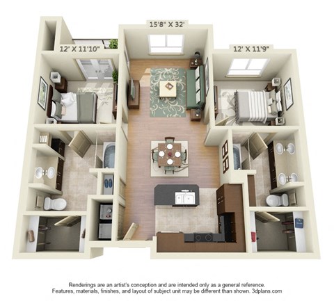 Two Bedroom