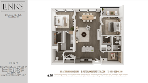 a 1 bedroom unit floor plan  lofts on the park
